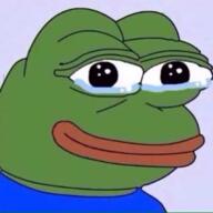 crying happy pepe // 400x400 // 173KB