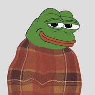 blanket comfy pepe // 409x409 // 186KB