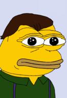 brown_hair clothes frog hair lenny_leonard pepe shirt suspenders the_simpsons yellow_skin // 672x986 // 71KB