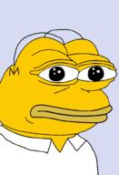 balding clothes frog hair homer_simpson pepe shirt yellow_skin // 672x986 // 75KB