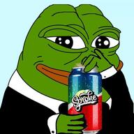 pepe soda sproke tux // 600x600 // 43KB