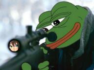 anti-tranime hunting pepe weab weapon // 600x450 // 298KB