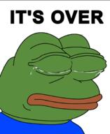 its_over over pepe sad // 496x608 // 37KB