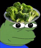 broccoli food pepe // 1111x1289 // 1.1MB