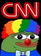 clown cnn peepo // 512x700 // 134KB