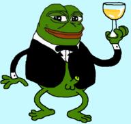 alcohol bottomless nsfw penis pepe suit tux // 493x464 // 164KB