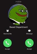 based pepe phone suit tux // 406x596 // 22KB