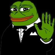 hand pepe suit tux // 200x199 // 33KB