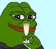 alcohol pepe smug // 680x591 // 27KB