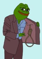 pepe rope smug suit // 600x842 // 351KB