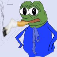 cigarette deformed pepe // 500x500 // 185KB