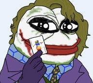 clown joker pepe smug // 1096x984 // 474KB