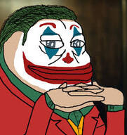 clown joker pepe thinking // 218x231 // 14KB