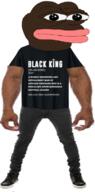 big_lips black_king nigger pants pepe shirt // 300x607 // 134KB