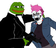 enbie pepe soyjak tranny tux weapon // 693x598 // 177KB