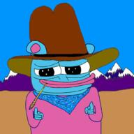 blepe brett cowboy wild_west // 1024x1024 // 449KB